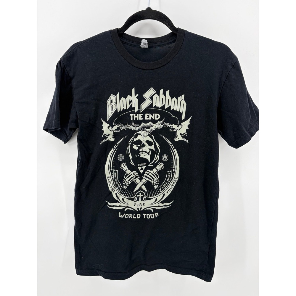 Black Sabbath Shirt, Black The End Tour, Next Level Graphic Tee, Size Small